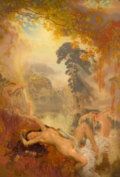 Leda und der Schwan, 1928